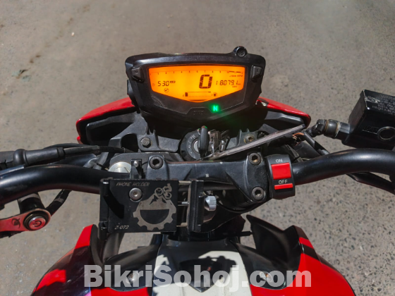 TVS Apache RTR 4v 160 DD 2018 model 2019 registration